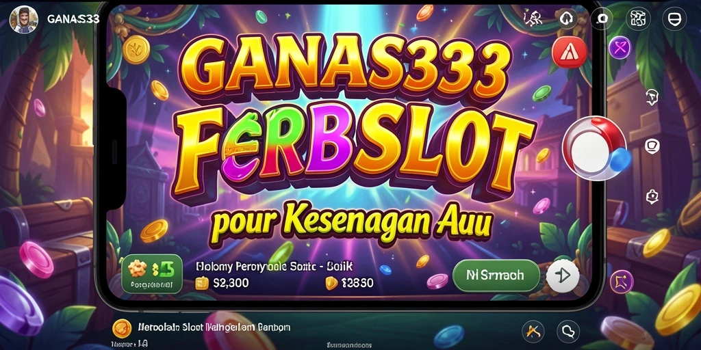 Screenshot gameplay slot GANAS33 dengan grafis menawan.