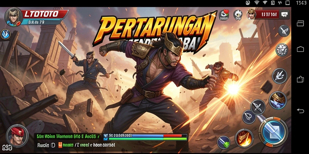 Tampilan gameplay LTDTOTO dengan aksi yang mendebarkan.