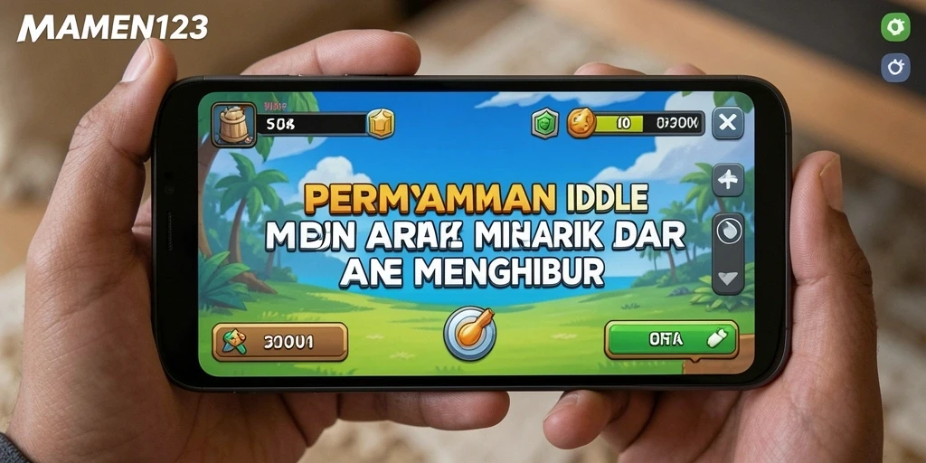 Tampilan gameplay MAMEN123 yang menarik dan penuh warna.