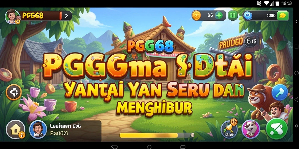 Tampilan menarik dari gameplay PGG68 yang menghibur.