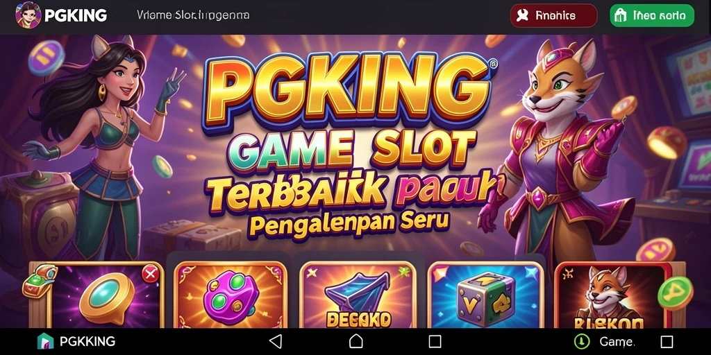 Tampilan gameplay PGKING yang mendebarkan dan penuh peluang.