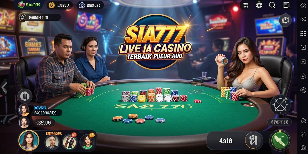 Tampilan gameplay langsung dari SIA777 yang menghibur dan interaktif.