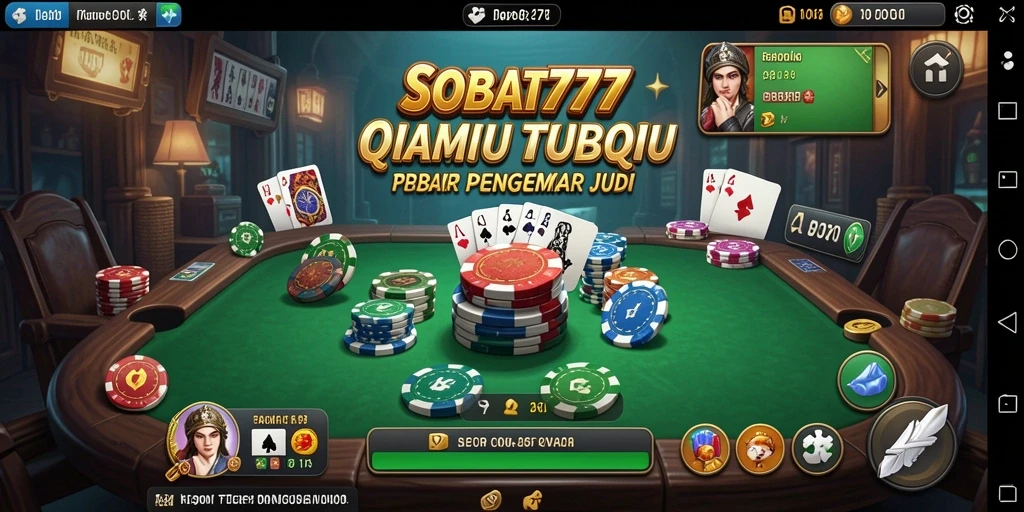 Tampilan gameplay QiuQiu yang menarik dan interaktif.