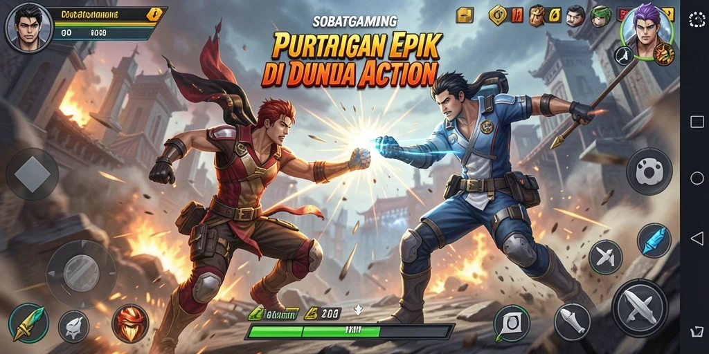 Tampilan gameplay menarik dari SOBATGAMING, aksi mendebarkan di layar.