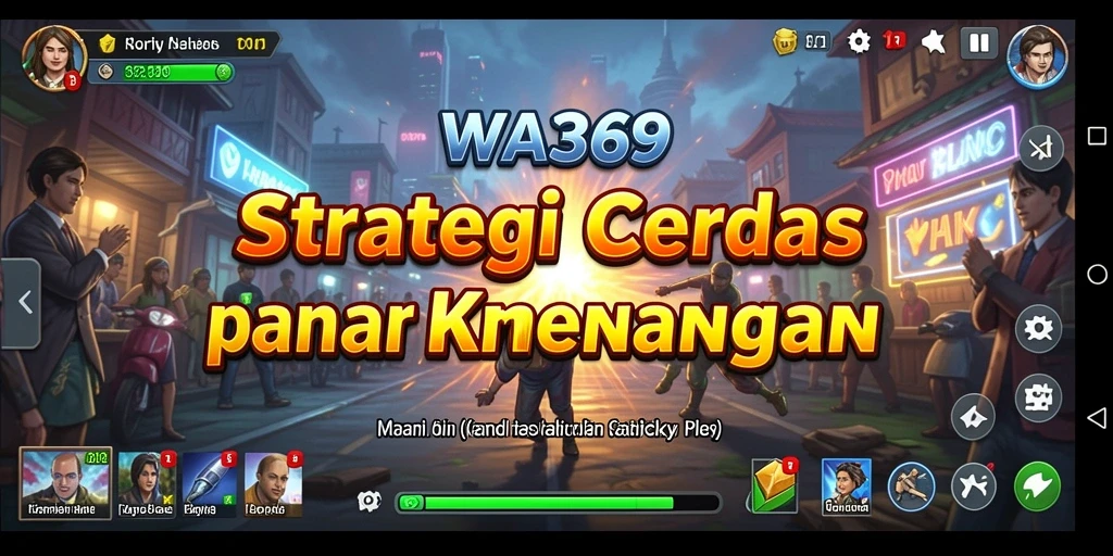 Tampilan gameplay WA369 yang seru dan menantang dalam pertempuran strategi.